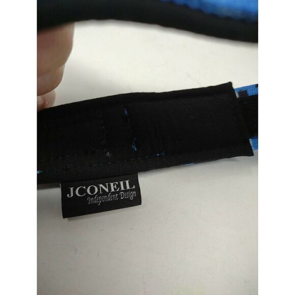 Dog Collar Blue Urban Camo With Flag Adjustable with Quick Release Fits 7 inch - Picture 3 of 8